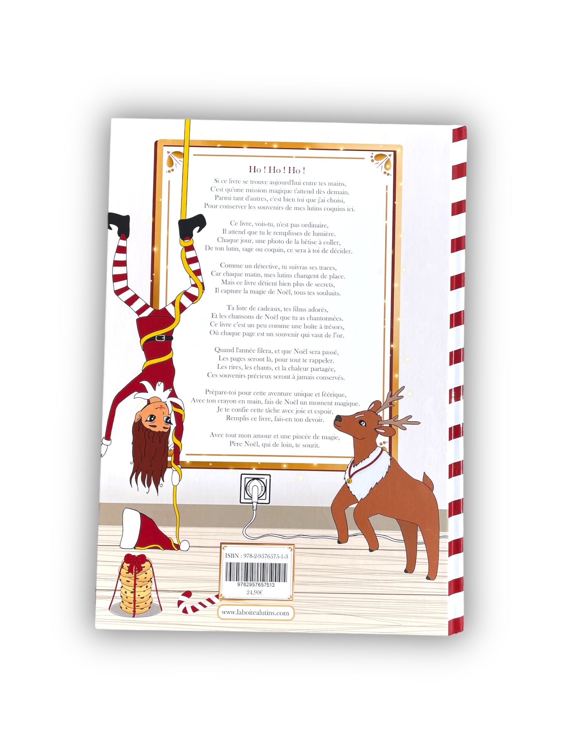 livre lutin farceur de Noël