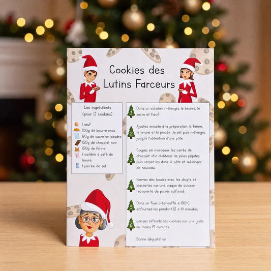 Recette Cookies du Lutin Farceur