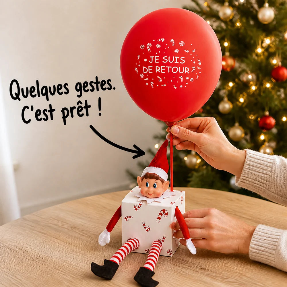 Installation du kit d'arrivée du lutin en quelques gestes