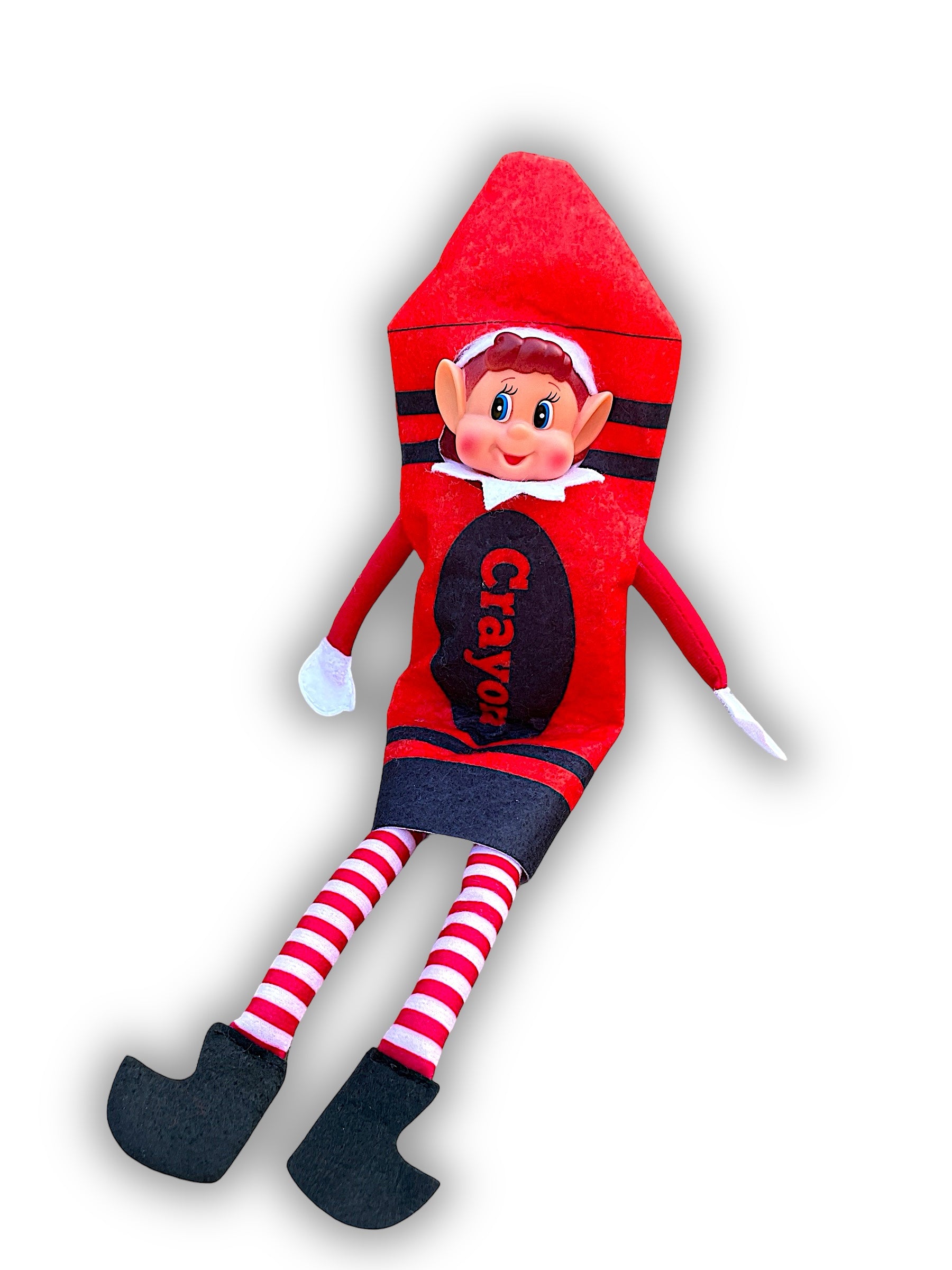 Costume Lutin Farceur Crayon Rouge