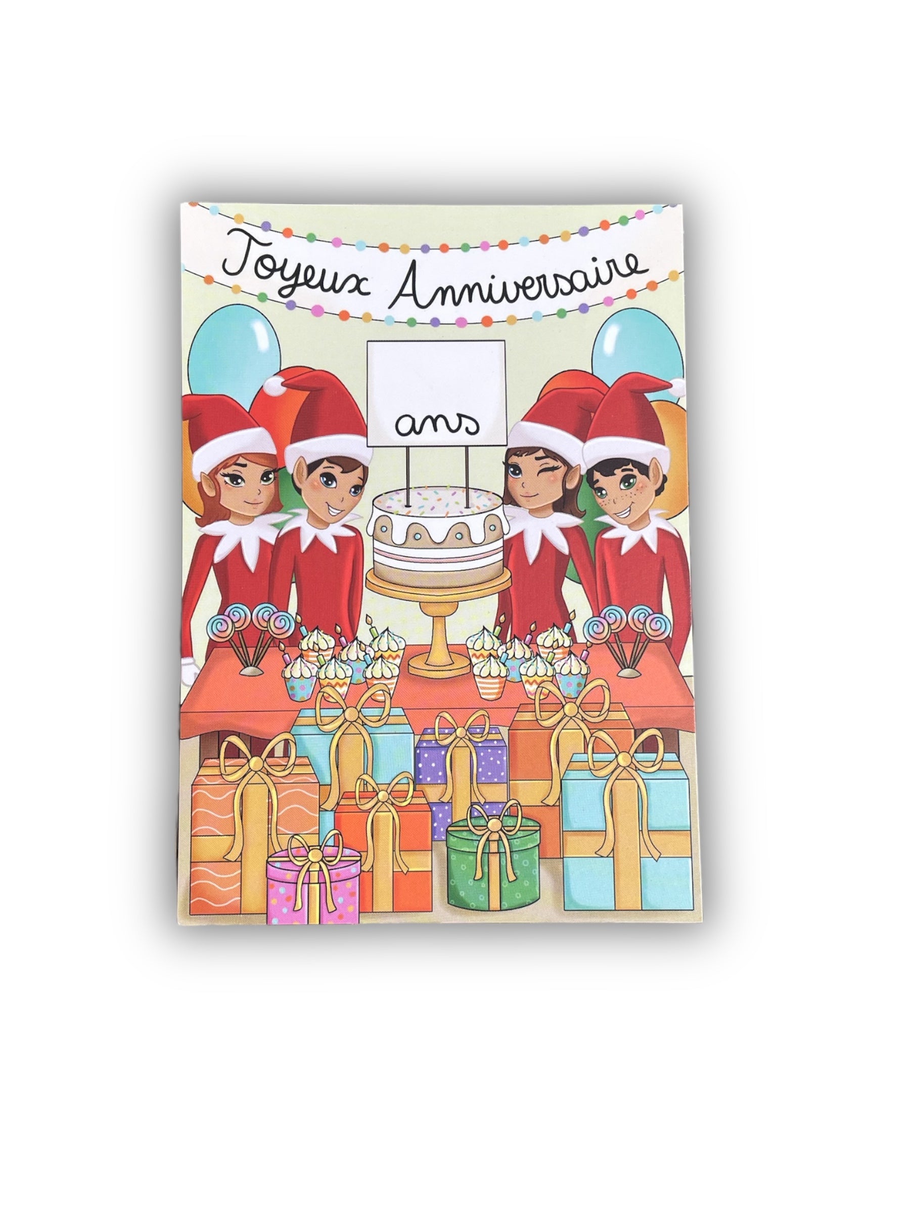 Carte d'anniversaire Lutin Farceur