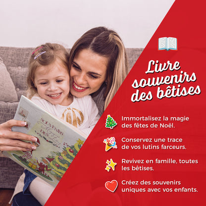 Livre souvenirs des bêtises Lutin Farceur