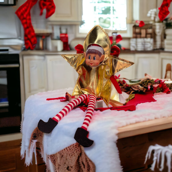Costume banane Lutin Farceur - Déguisement Lutin Farceur de Noël