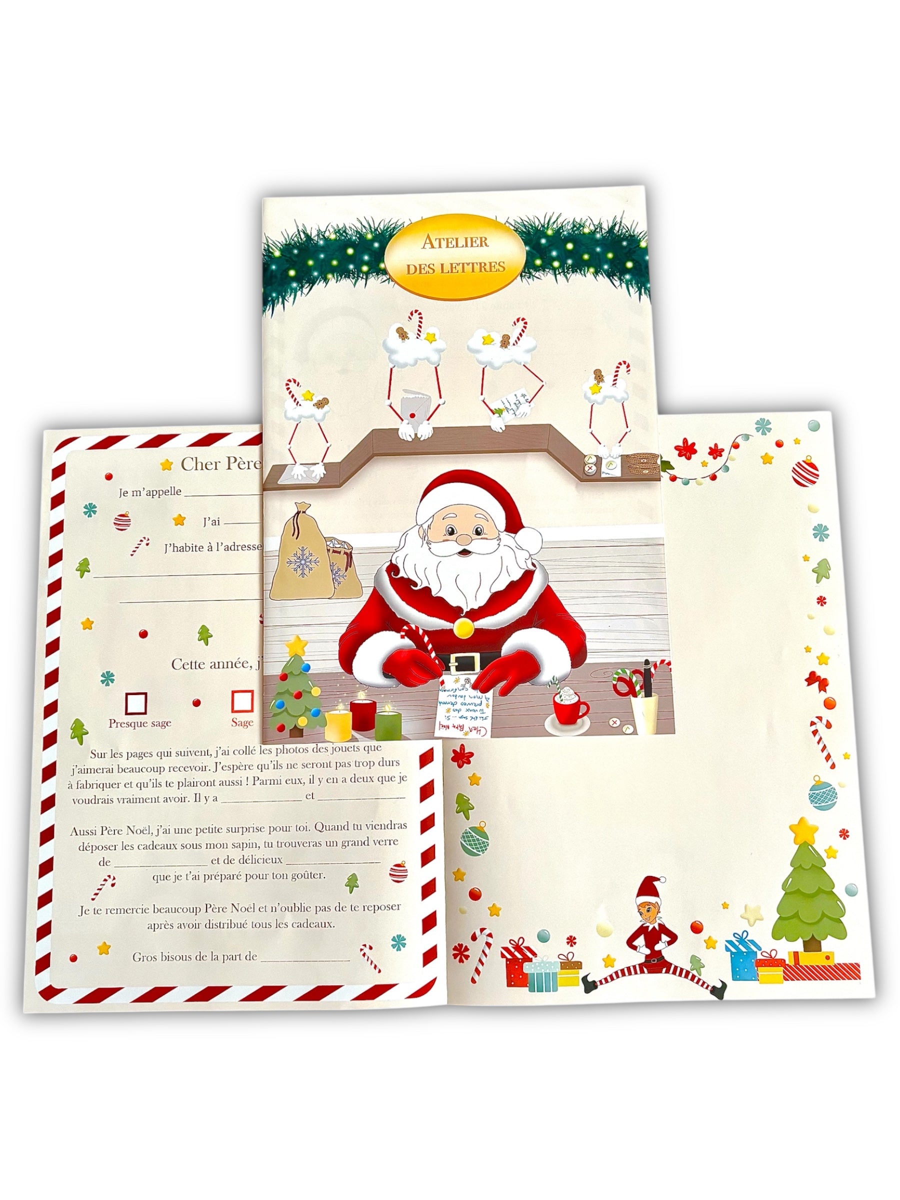 Liste magique des cadeaux au Père Noël
