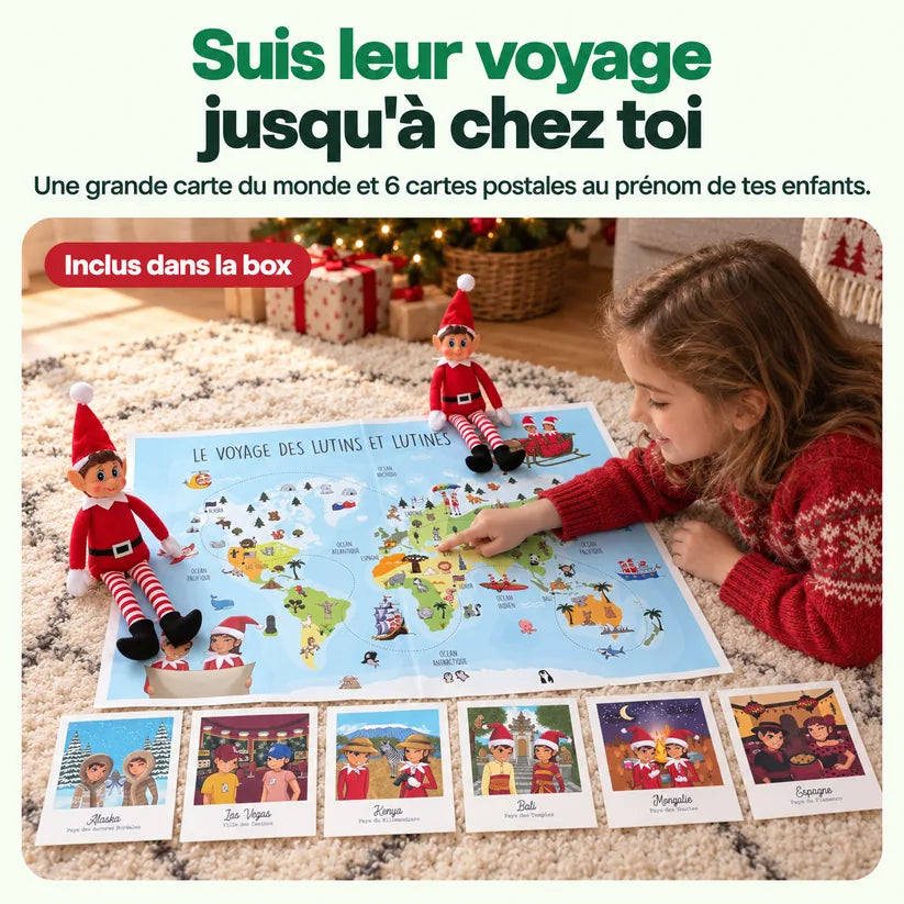 Box Lutin Farceur : Suis leur voyage jusqu'à chez toi