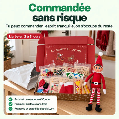 Box complète 24 bêtises Lutin Farceur : Commandée sans risque