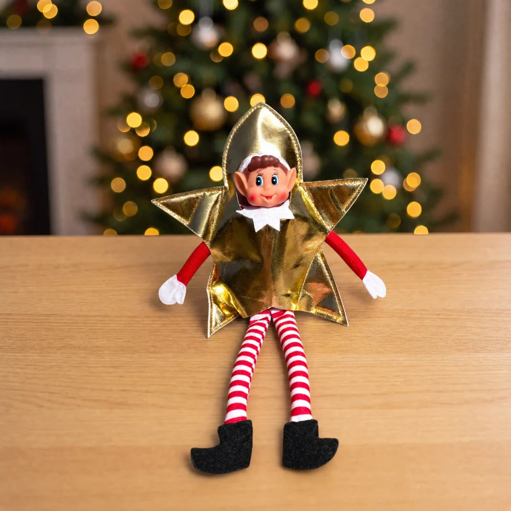 Costume Lutin Farceur Étoile de Noël