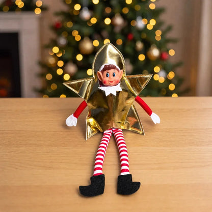 Costume Lutin Farceur Étoile de Noël