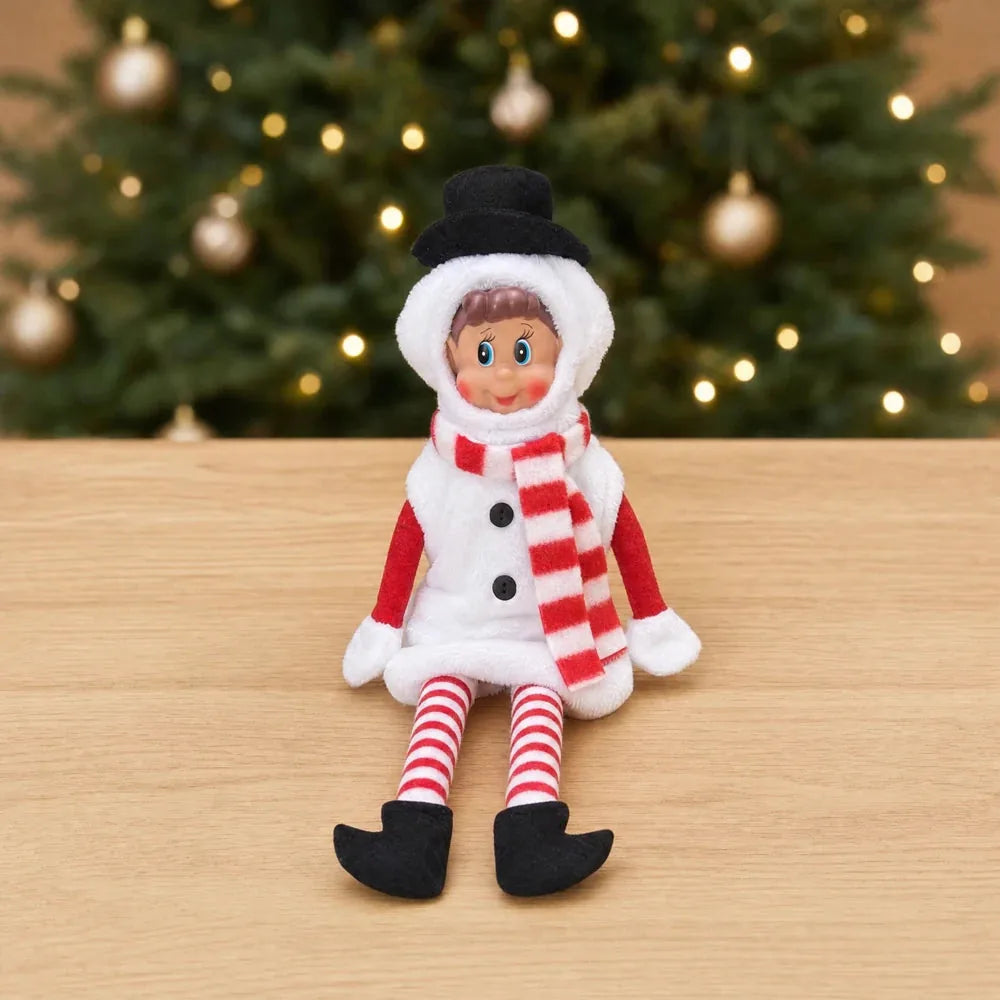 Costume Lutin Farceur Bonhomme de neige
