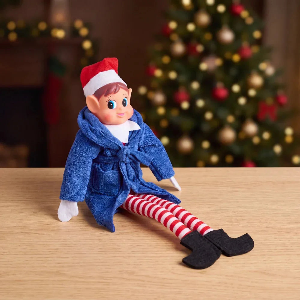 Costume Lutin Farceur Peignoir Bleu