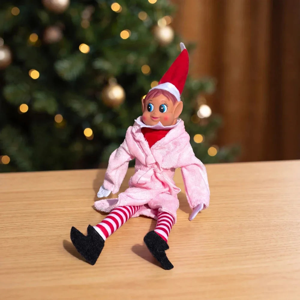 Costume Lutin Farceur Peignoir Rose