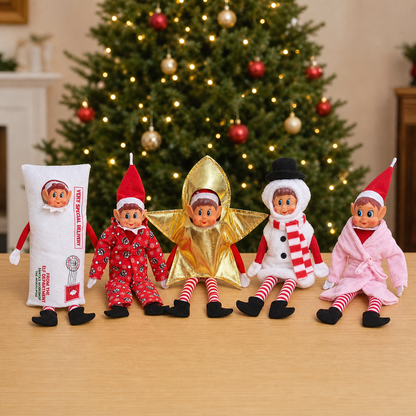 Sélection de costumes de Noël pour lutins farceurs, groupe 2