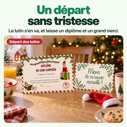 Diplôme du bon gardien des lutins : Un départ sans tristesse