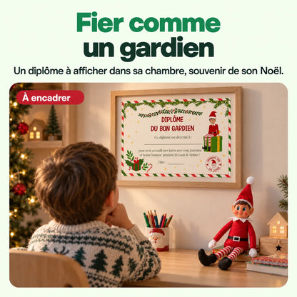 Diplôme du bon gardien des lutins : Fier comme un gardien
