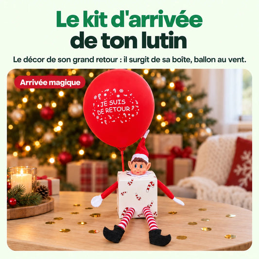 Kit d'arrivée Lutin Farceur : Le kit d'arrivée de ton lutin