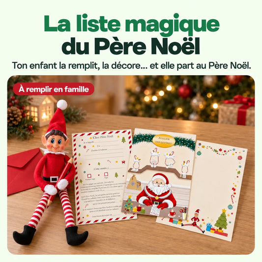 Liste magique des cadeaux au Père Noël : La liste magique du Père Noël