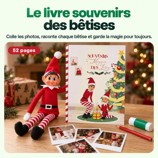 Livre souvenirs des bêtises Lutin Farceur : Le livre souvenirs des bêtises