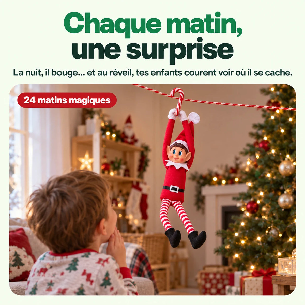 Lutin Farceur : Chaque matin, une surprise