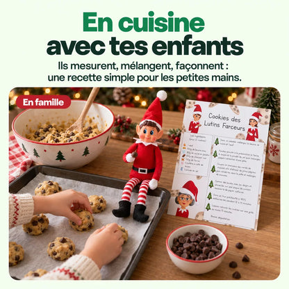 Recette Cookies du Lutin Farceur : En cuisine avec tes enfants